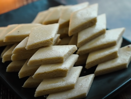 Kaju Katli | Cashew Fudge | Kaju Barfi