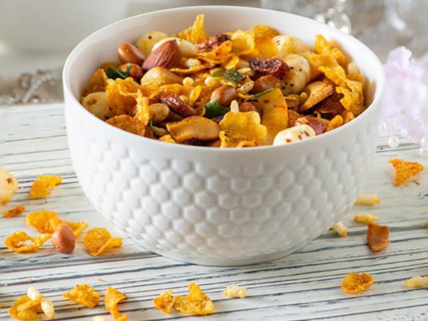 Cornflakes Mixture | Cornflakes Chivda | Cornflakes Namkeen