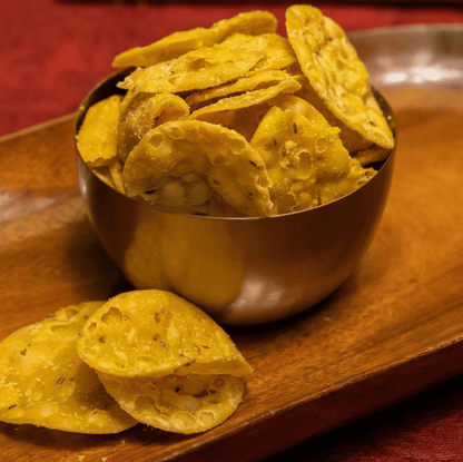 Jeera Puri | Cumin Crispies | Spiced Wheat Puri