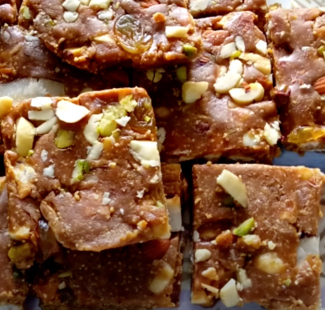 Dry Fruit Barfi | Dry Fruits Burfi | Nut Delight Barfi