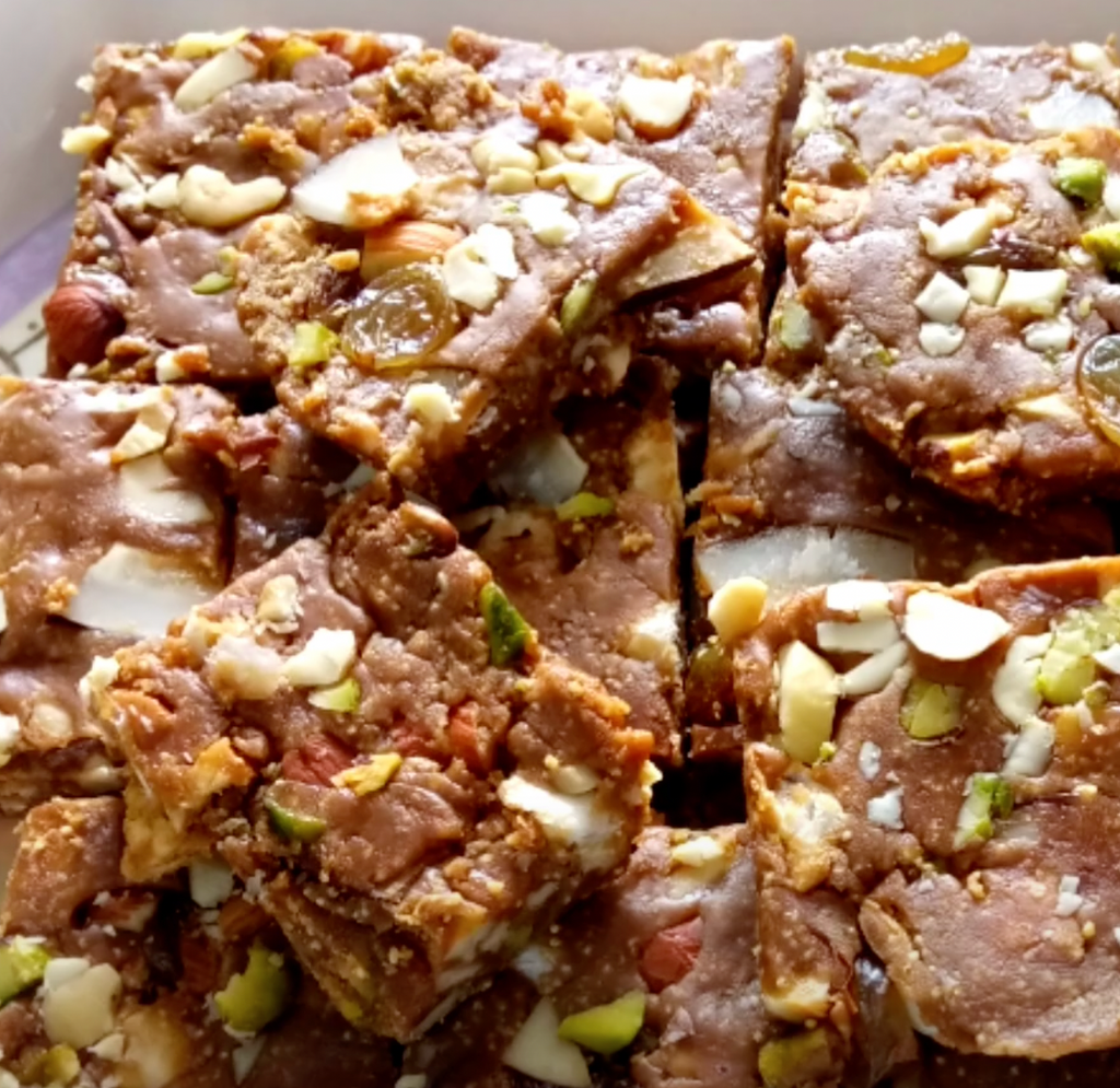 Dry Fruit Barfi | Dry Fruits Burfi | Nut Delight Barfi