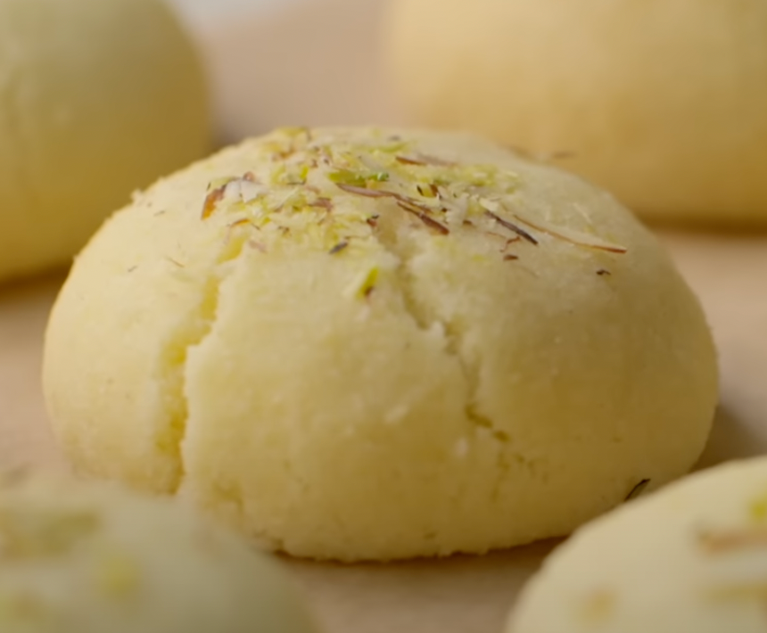 Nankhatai | Indian Shortbread Cookies | Traditional Indian Biscuits